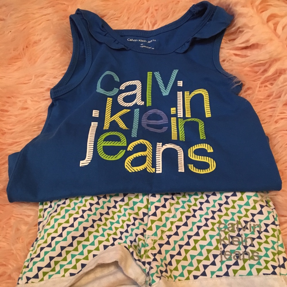 Calvin Klein Girls Matching Set